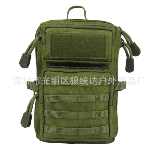 EDC Tactical Crossbody Waist Bag Mini Small Storage Bag Outdoor Accessories Waist Bag Tactical Pannier Bag Camouflage Bag Pannier Bag