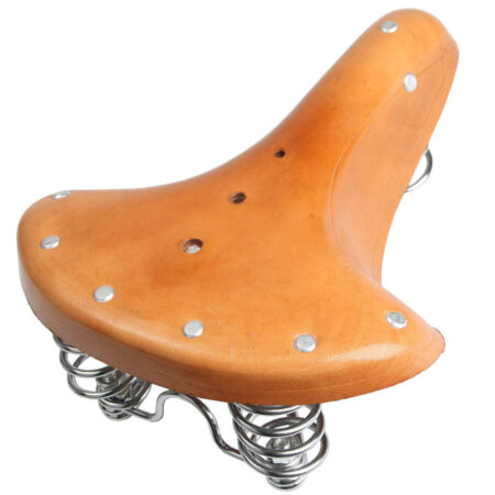 Bicycle leather seat