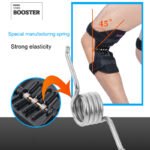 High Quality Knee Brace Patella Booster Spring Knee Brace Support For Mountaineering Squat Sports Knee Booster