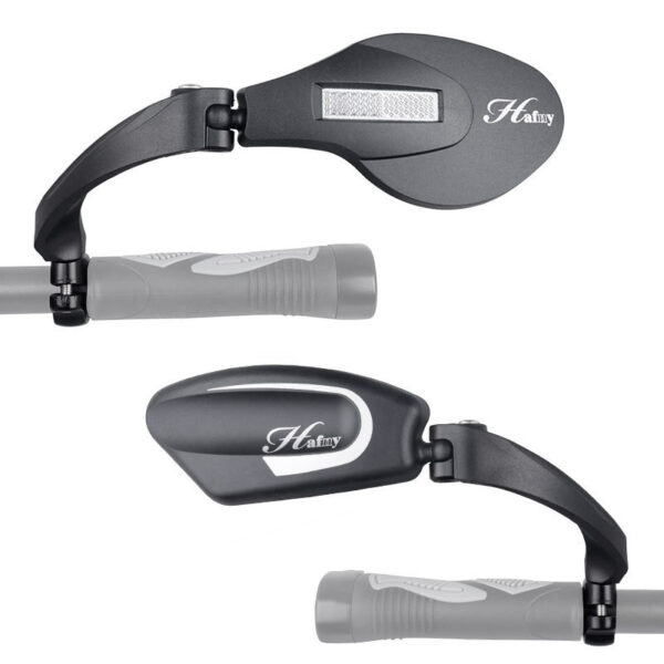 Hafny stainless steel mirror foldable bicycle rearview mirror