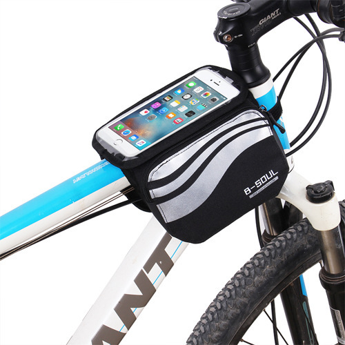 Bicycle mountain bike top tube bag