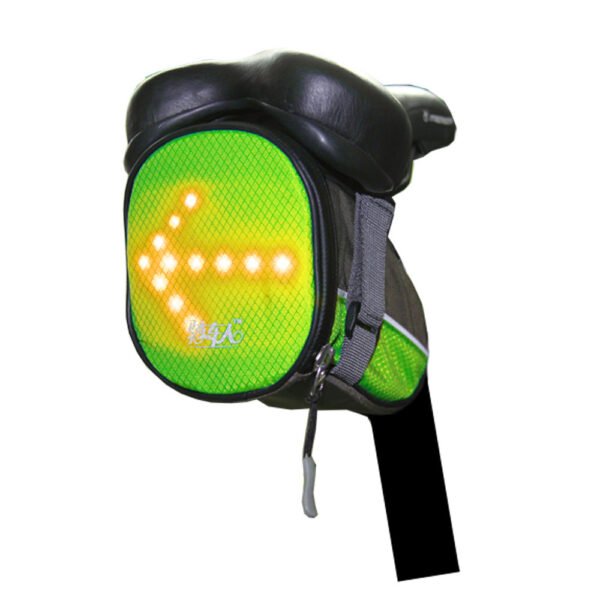 Bicycle wireless remote control LED luminous warning light