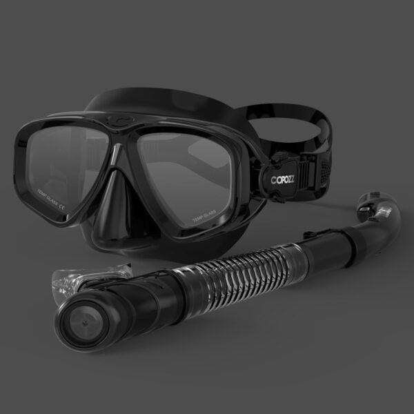 Adult diving glasses snorkel set