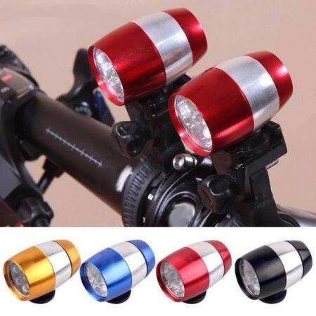 Aluminum Alloy Bicycle Front Light Tail Light