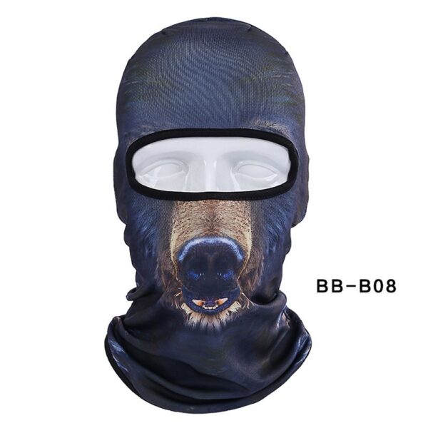 3D Cat Winter Outdoor Mask