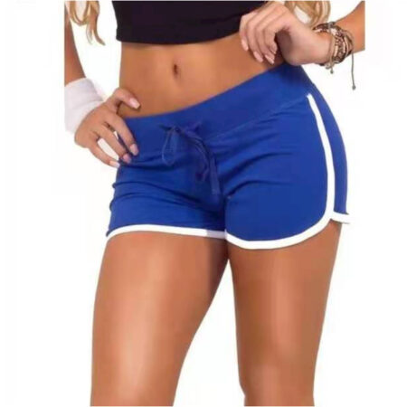 Drawstring Yoga Fitness Hot Pants Sports Shorts