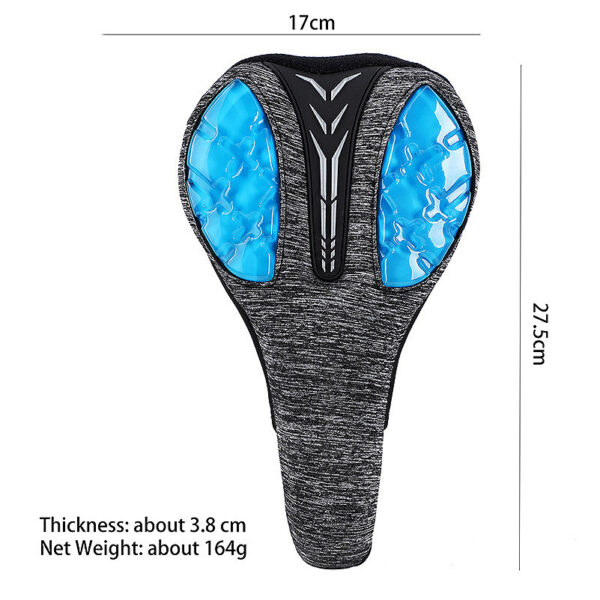 Bicycle Seat Silicone Thickened Soft And Comfortable Outdoor Riding Equipment