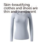 37 Degrees Constant Temperature Self-heating Thermal Underwear Winter Ultra-thin Skin Care Clothing Skin Bottom Bottoming Shirt