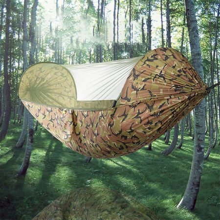 Camping Outdoor Automatic Speed Open Hammock Mosquito Net
