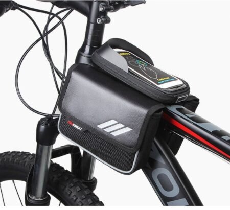 Neutral bike bag touch screen saddle bag