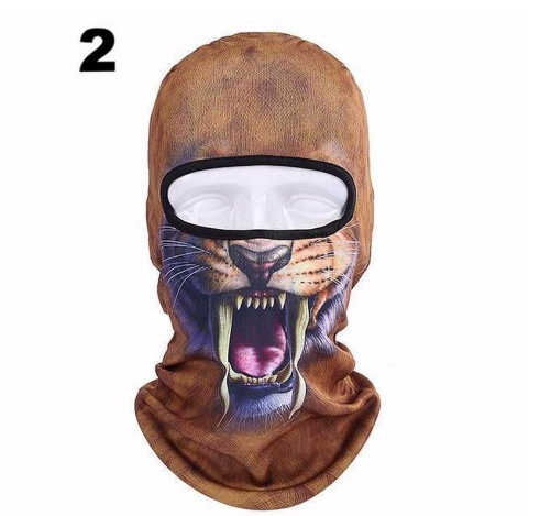 3D Cat Winter Outdoor Mask