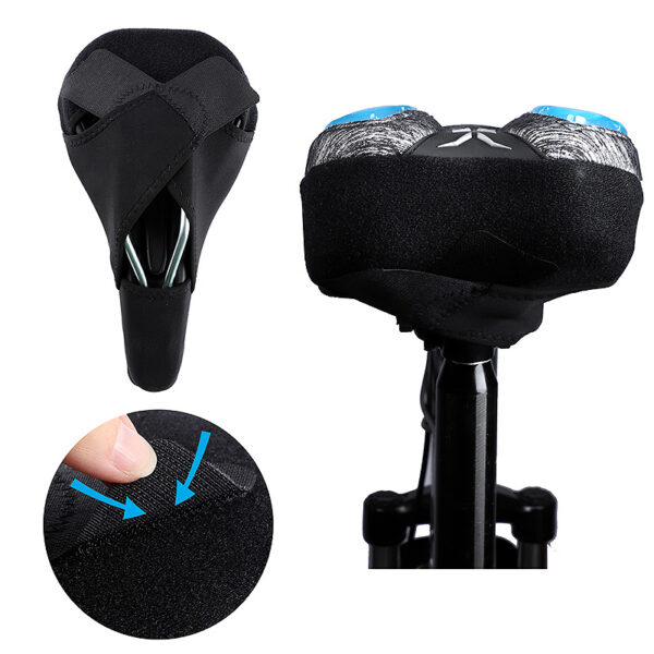 Bicycle Seat Silicone Thickened Soft And Comfortable Outdoor Riding Equipment