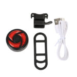 Aluminum Alloy Highlighted Warning Light Brake Induction Taillight