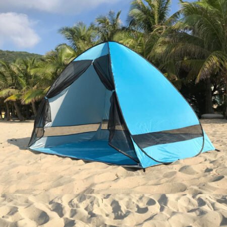 Automatically Mosquito-proof Beach Shade In 2 Seconds
