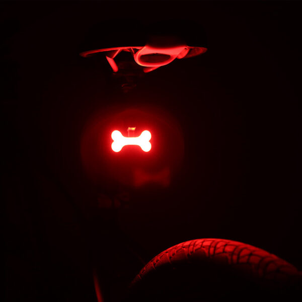 USB Rechargeable Bicycle Warning Tail Light