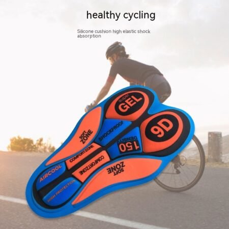 Summer Cycling Wear Pants Pads Outdoor Cycling Sweat Wicking Shock Absorption High-density Sponge Silicone Cushions