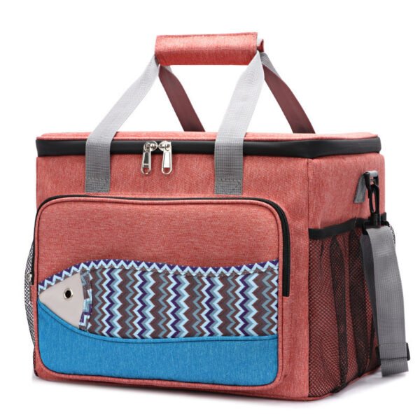 Fish Pattern Cooler Bags Lunch Box Bag EVA Insulation Waterproof Portable Lunch Bag Outdoor Multifunctional Picnic Bag