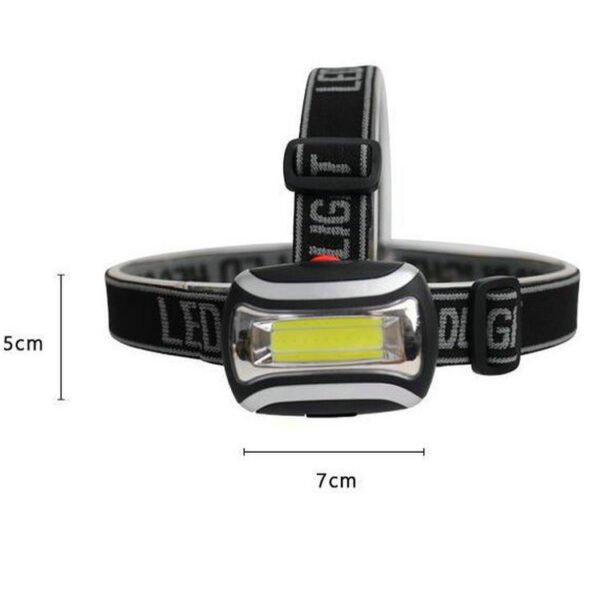 Cob Headlight Plastic Major Headlamp Outdoor Night Riding Mountaineering Lighting Work Light