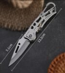 Outdoor Folding Portable Stainless Steel Self-defense Mini Key Knife