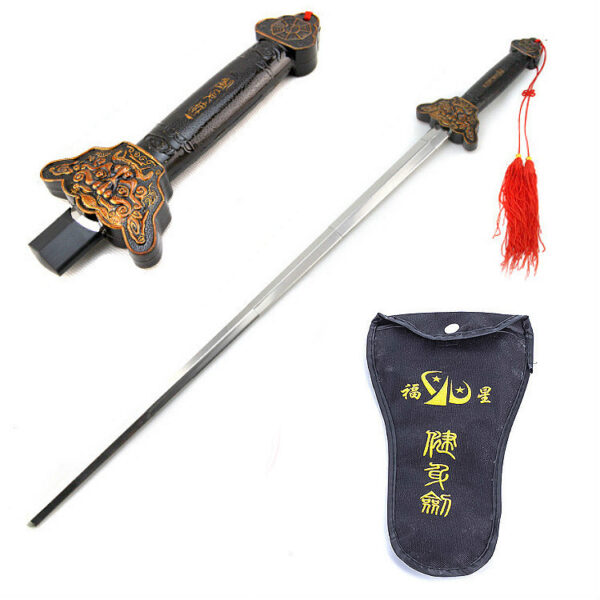 Telescopic Stainless Steel Taiji Sword Without Cutting Edge