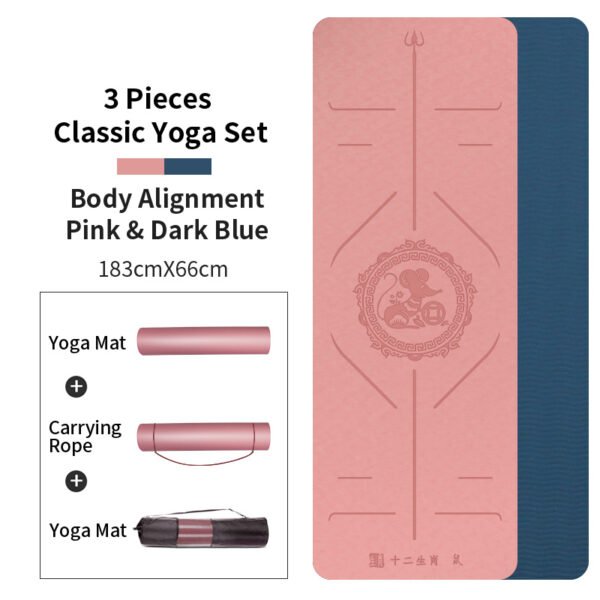 Zodiac Tpe Yoga Mat Widened Female Fitness Mat