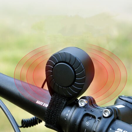 Bicycle Electronic Horn Charging Aluminum AlloyBell