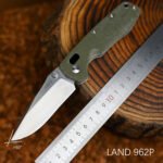 Three Blade Outdoor Folding Fruit Knife Camping Kit D2 Steel