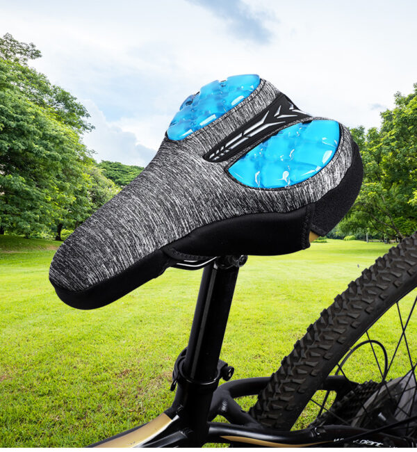 Bicycle Seat Silicone Thickened Soft And Comfortable Outdoor Riding Equipment