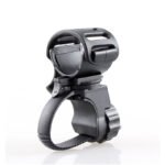 Rubber Flashlight Fixed And Adjustable Bicycle Light Clip