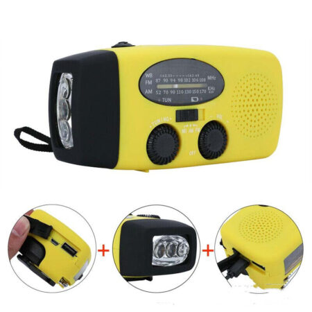 Disaster Prevention Emergency Radio Radio Of Power Generator Outdoor Portable Solar Radio