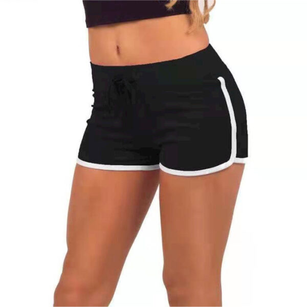 Drawstring Yoga Fitness Hot Pants Sports Shorts