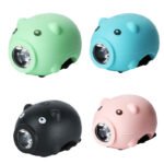 Children's Bicycle Piggy Horn Light USB Charging