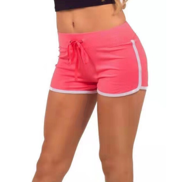 Drawstring Yoga Fitness Hot Pants Sports Shorts