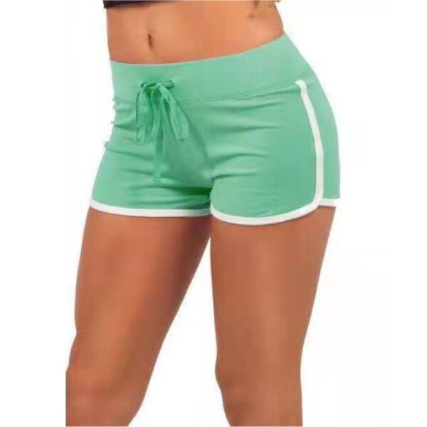 Drawstring Yoga Fitness Hot Pants Sports Shorts