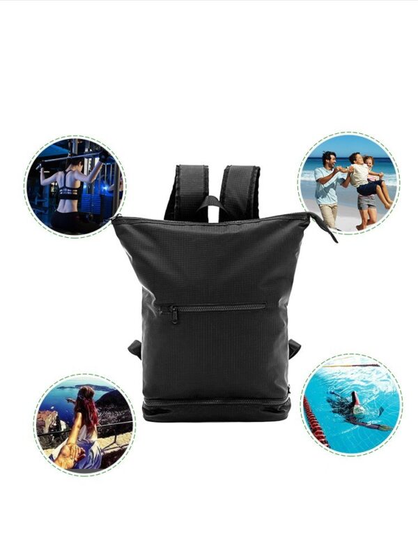 Dry Wet Separation Gym Bag Waterproof Bag Storage Bag Sports Bag Backpack