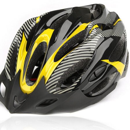 Carbon Fiber Texture Split Helmet Mountain Bike Hat