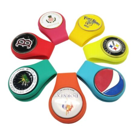 Silicone Golf Hat Clip Ball Marker Holder