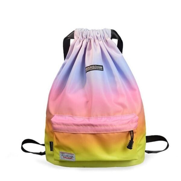 Drawstring bag travel backpack men and women waterproof