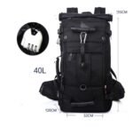 New double shoulder bag Oxford cloth bags male outdoor backpack large capacity baggage bag multifunction hiking bag