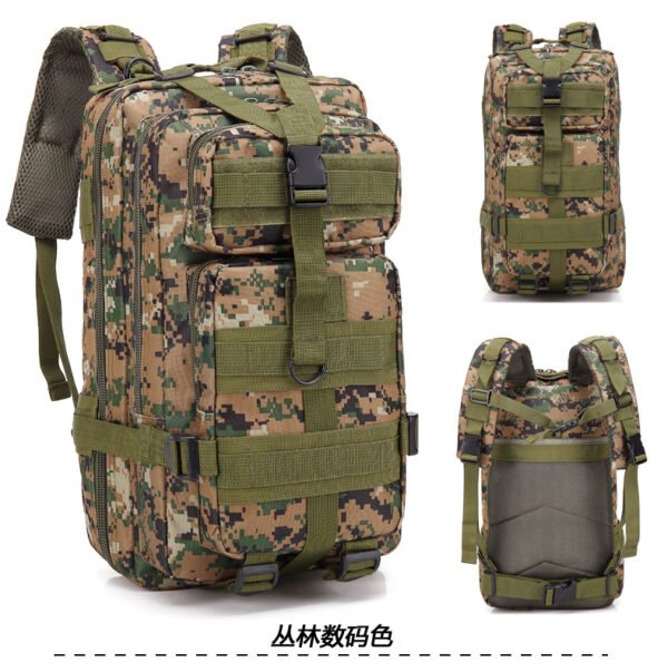 Camouflage Backpack Outdoor Sports Upgraded 3P Bag Camouflage Backpack Tactical Backpack Outdoor Camping Travel