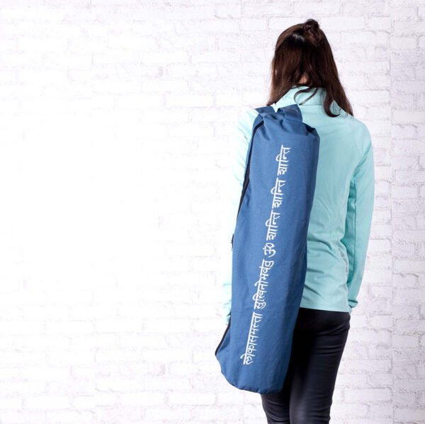 Yoga Mat Backpack Wear-Resistant Canvas Storage Backpack