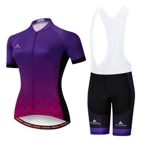 Cycling Jersey Chort-sleeved Suspender Suit