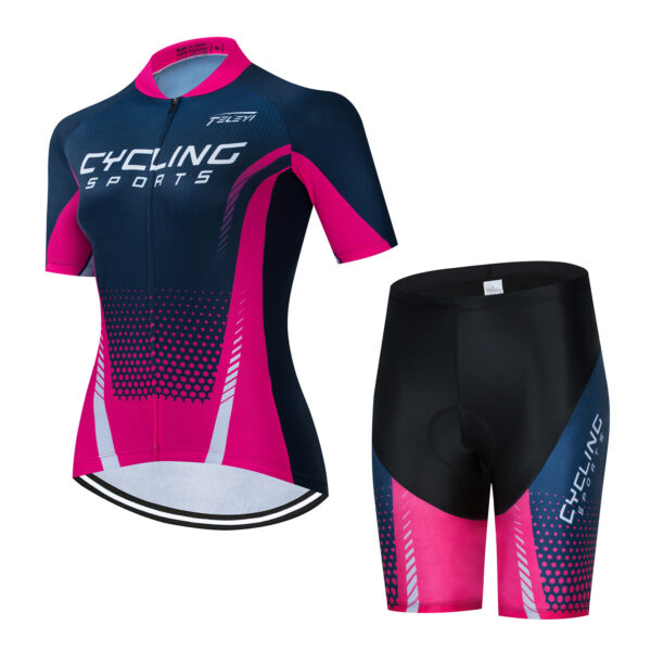 Summer Cycling Wear Short-sleeved Suit For Men And Women