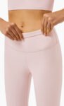 Women's Nude Yoga Pants High Waist Tight-Fitting Peach Hips Sports Fitness Pants