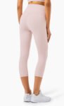 Women's Nude Yoga Pants High Waist Tight-Fitting Peach Hips Sports Fitness Pants