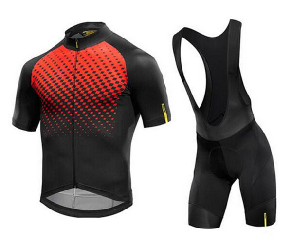 Short-Sleeved Bib Cycling Suit