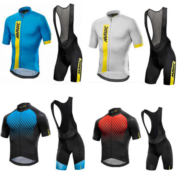 Short-Sleeved Bib Cycling Suit