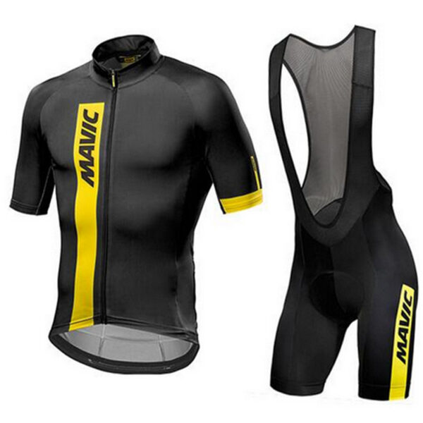 Short-Sleeved Bib Cycling Suit