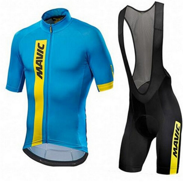 Short-Sleeved Bib Cycling Suit