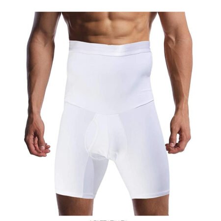 Hot Spot Men'S Silicone Anti Slip High Waist Slim Seamless Boxer Underpants